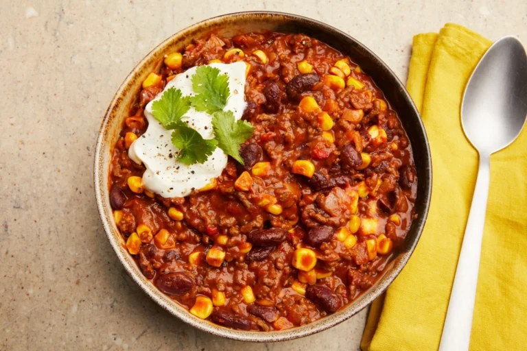 Receita de Chili com Carne