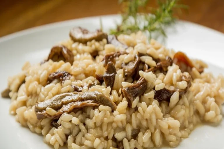 Receita de Risoto de Cogumelos