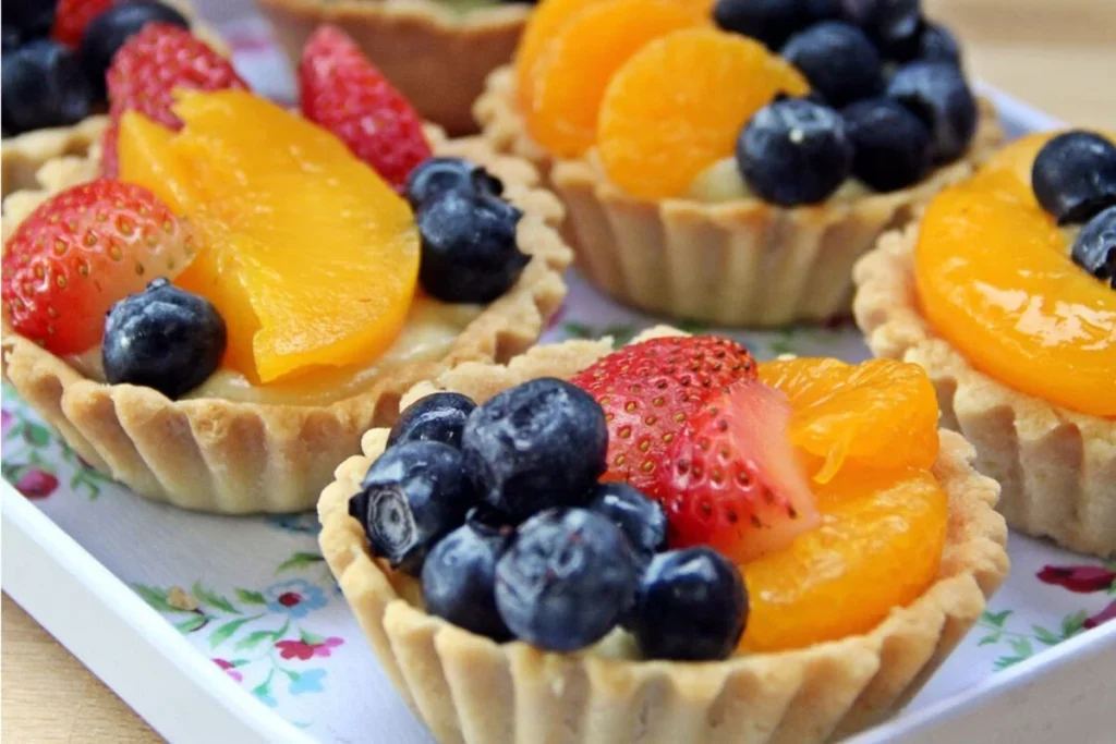 Receita de Tartelette de frutas frescas