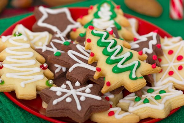 5 Receitas para Aperitivos e Petiscos: Biscoitos Decorados de Natal