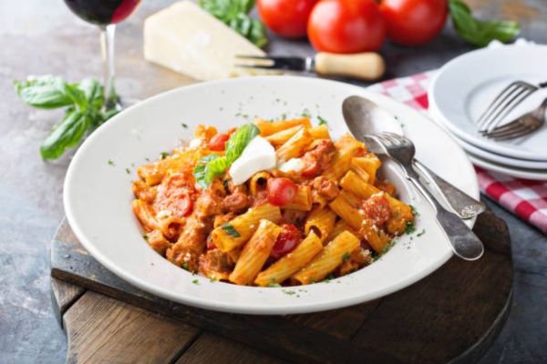 Rigatoni à Bolonhesa