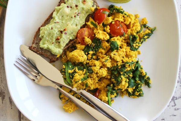 Tofu Mexido com Vegetais