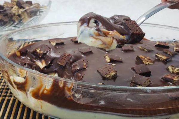 Pavê de Bis de Chocolate: Uma Sobremesa Irresistível