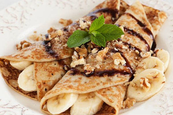 Desvendando o Prazer: 5 Passos para o Crepe de Banana com Nozes Perfeito