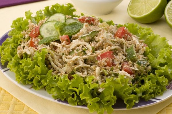 Salada de Tabule com Frango: Uma Combinação Perfeita de Frescor e Sustância