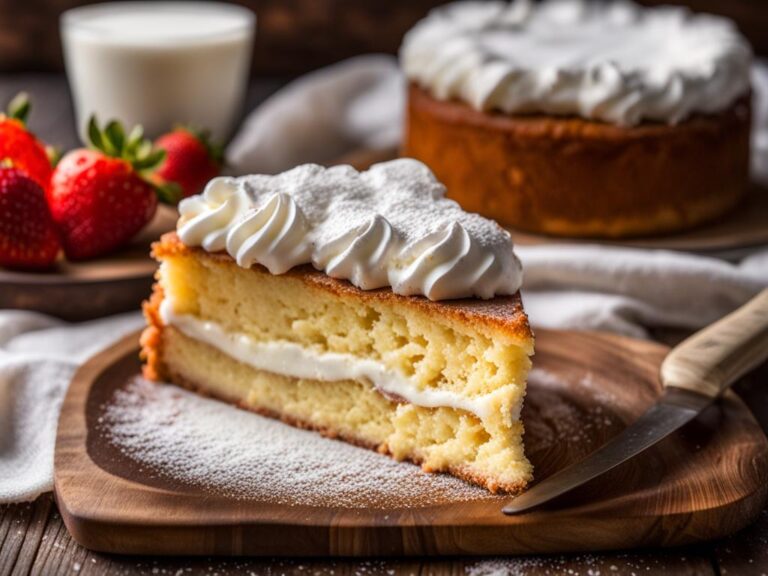 Receita Caseira de Bolo de Leite Fofinho