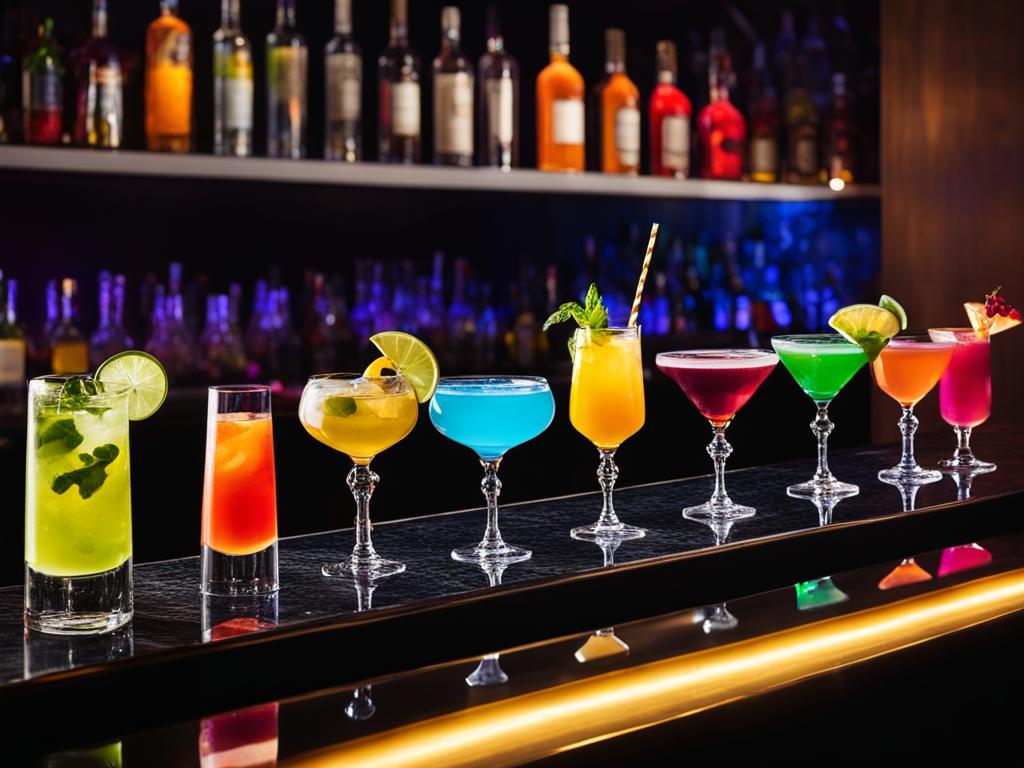 Popular cocktails