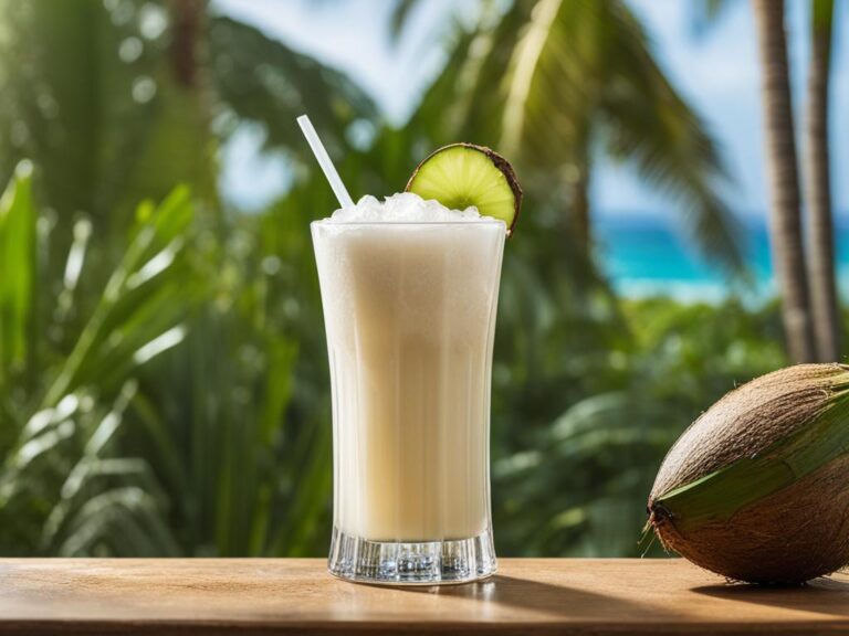 Delícia Tropical: Moça de Coco Gelada Refrescante