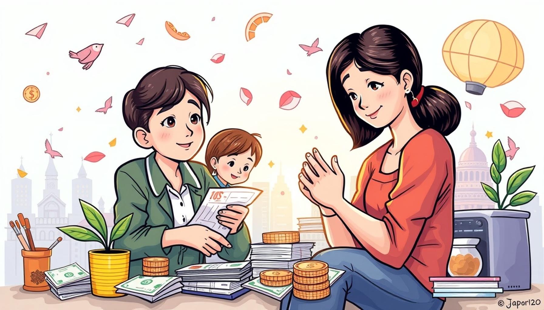 日本の家族のための貯蓄戦略
