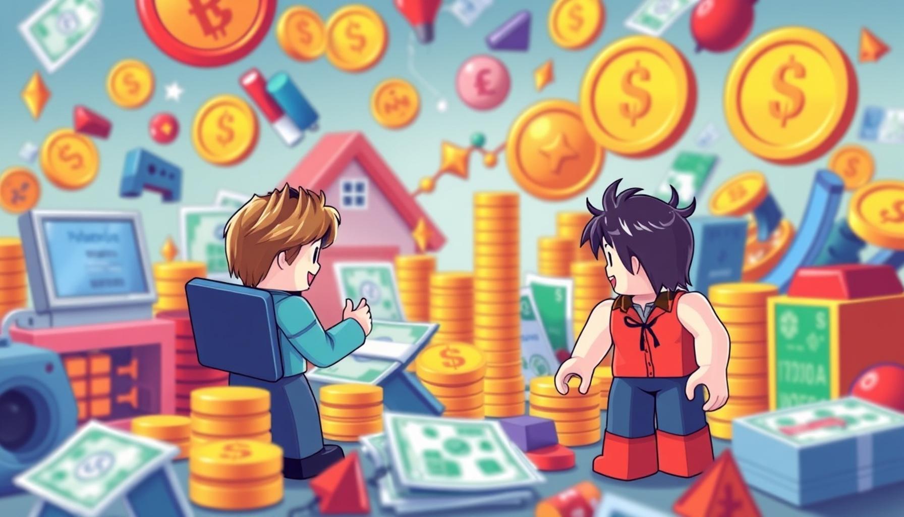 A Economia Virtual de Roblox: Como Criar e Monetizar seus Jogos Criativos