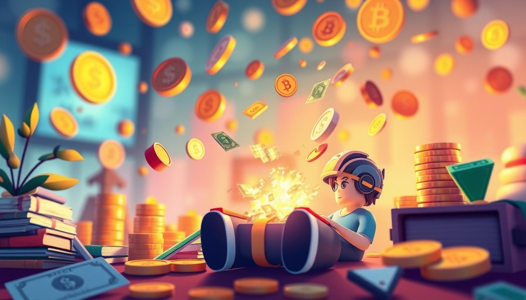 L&rsquo;impact de l&rsquo;économie virtuelle de Roblox sur l&rsquo;éducation financière des enfants
